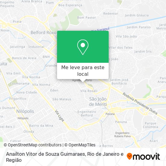 Anailton Vitor de Souza Guimaraes mapa