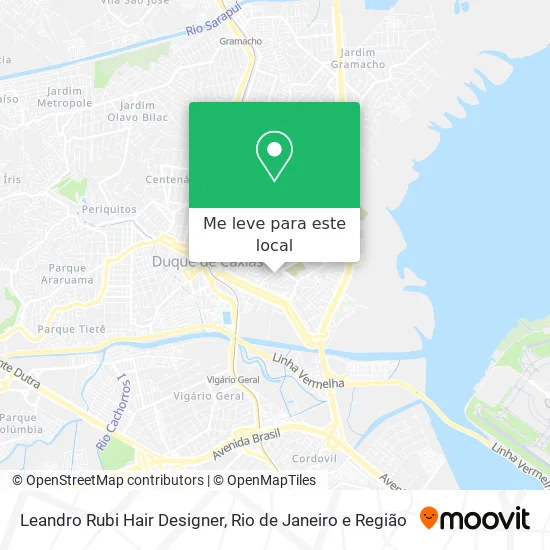 Leandro Rubi Hair Designer mapa
