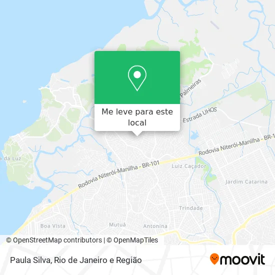 Paula Silva mapa