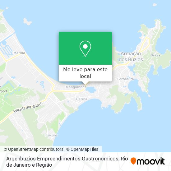 Argenbuzios Empreendimentos Gastronomicos mapa