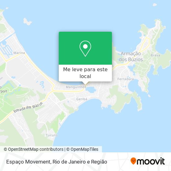 Espaço Movement mapa