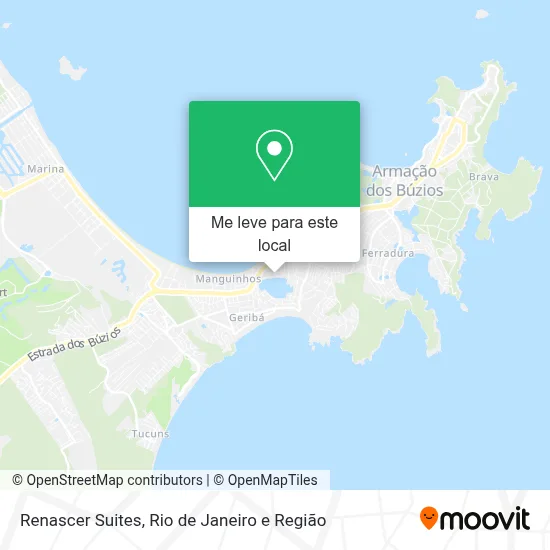 Renascer Suites mapa
