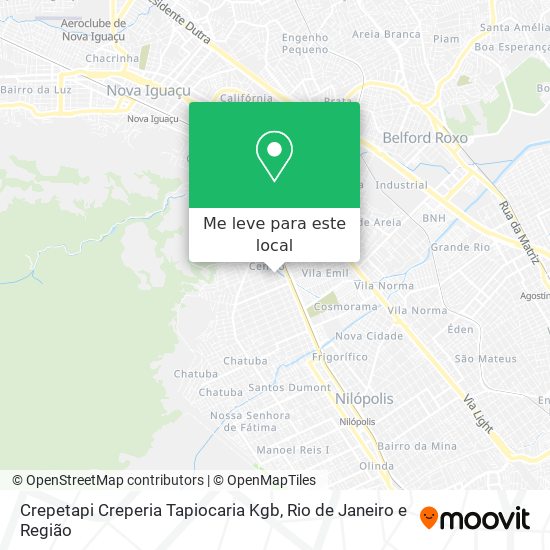 Crepetapi Creperia Tapiocaria Kgb mapa