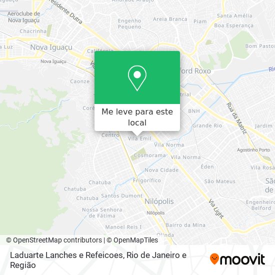 Laduarte Lanches e Refeicoes mapa