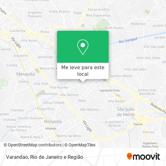 Varandao mapa