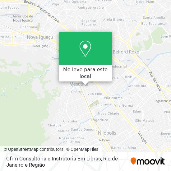 Cfrm Consultoria e Instrutoria Em Libras mapa