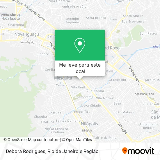 Debora Rodrigues mapa