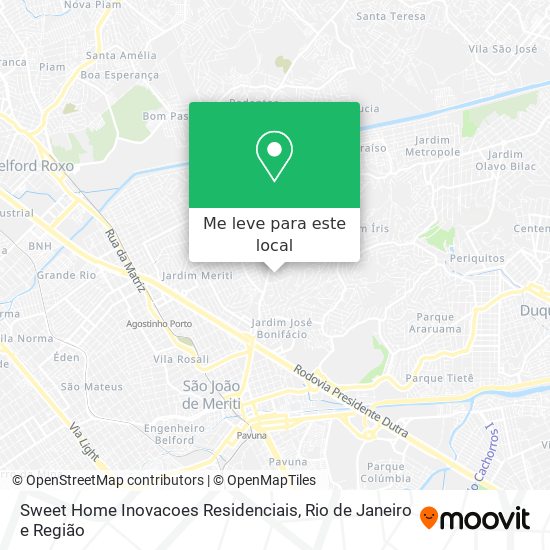 Sweet Home Inovacoes Residenciais mapa
