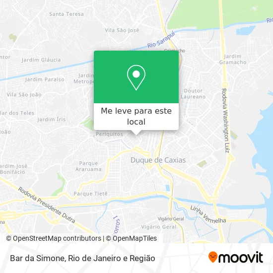 Bar da Simone mapa