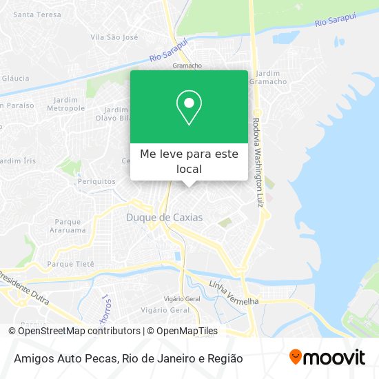 Amigos Auto Pecas mapa