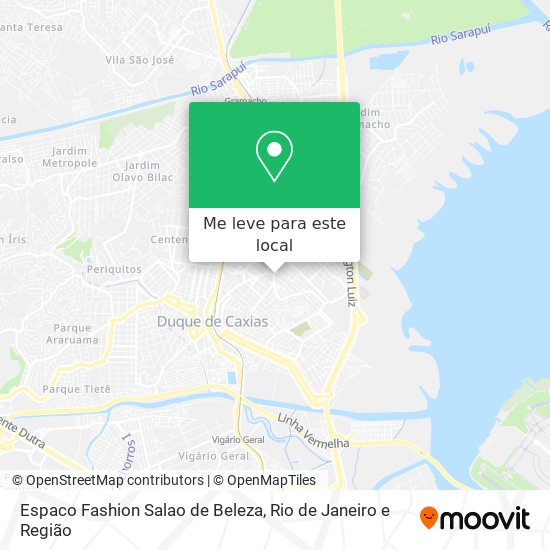 Espaco Fashion Salao de Beleza mapa