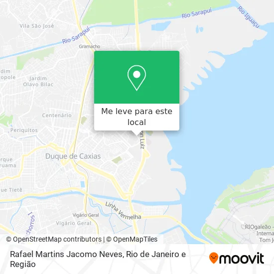 Rafael Martins Jacomo Neves mapa