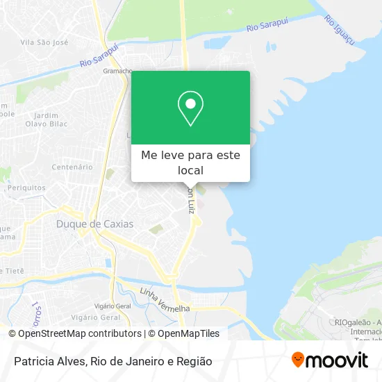 Patricia Alves mapa
