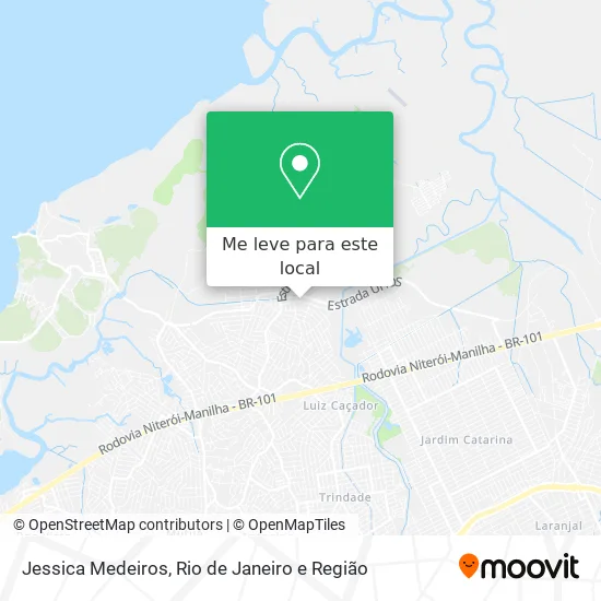 Jessica Medeiros mapa
