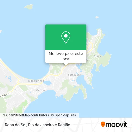 Rosa do Sol mapa