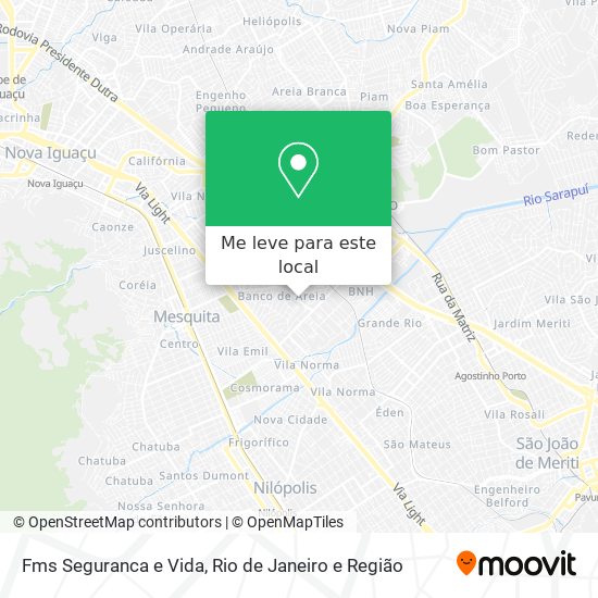 Fms Seguranca e Vida mapa