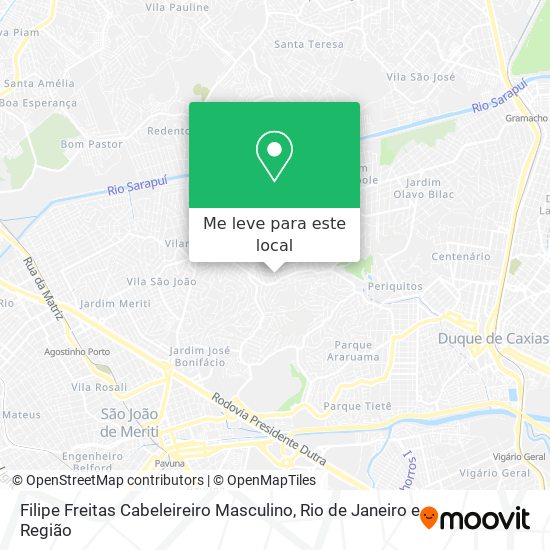 Filipe Freitas Cabeleireiro Masculino mapa