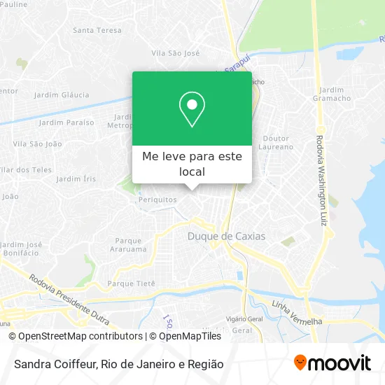 Sandra Coiffeur mapa