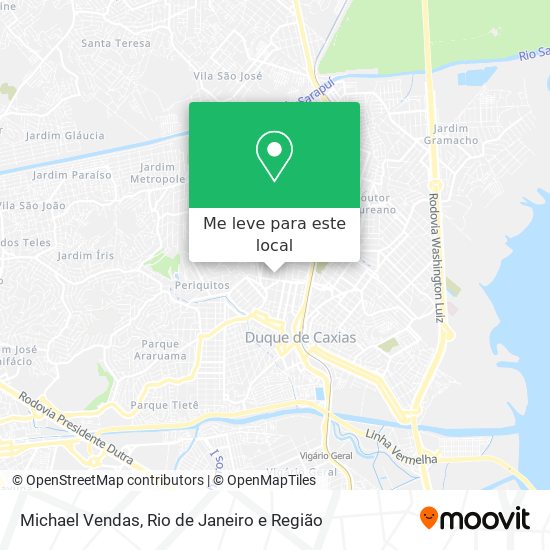 Michael Vendas mapa