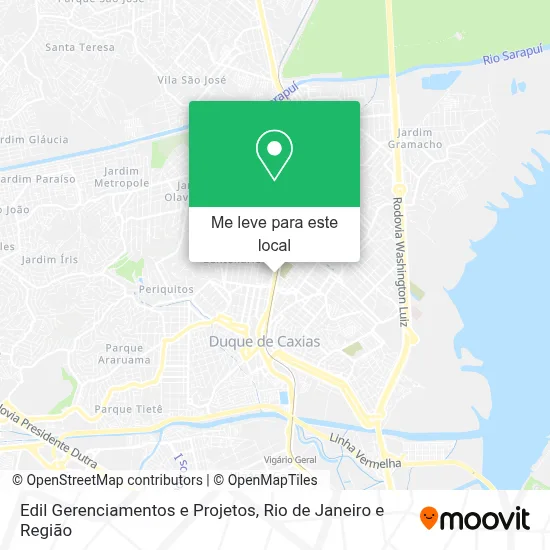 Edil Gerenciamentos e Projetos mapa