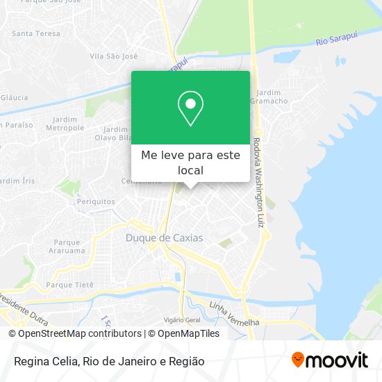 Regina Celia mapa