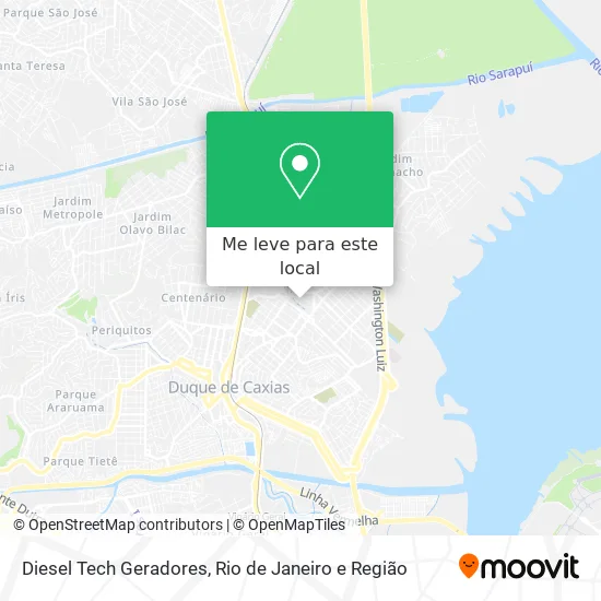 Diesel Tech Geradores mapa