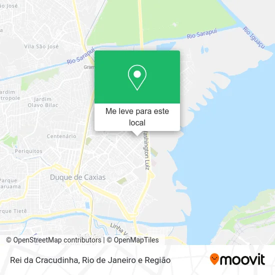 Rei da Cracudinha mapa