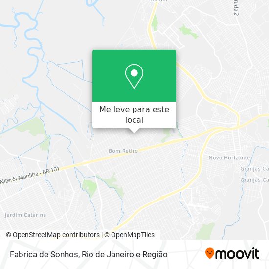 Fabrica de Sonhos mapa