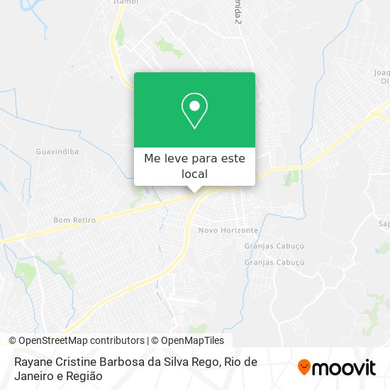Rayane Cristine Barbosa da Silva Rego mapa