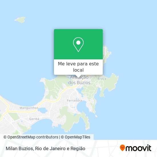 Milan Buzios mapa