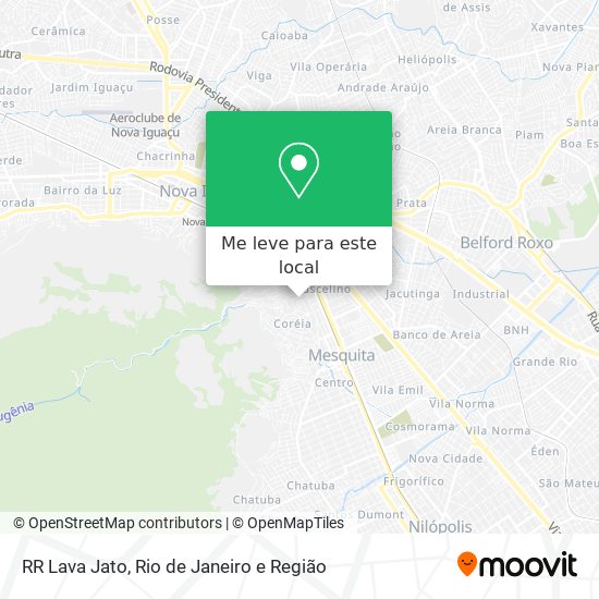 RR Lava Jato mapa