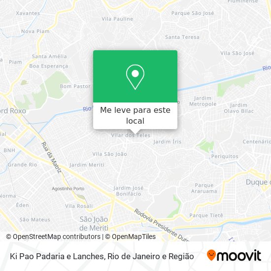 Ki Pao Padaria e Lanches mapa