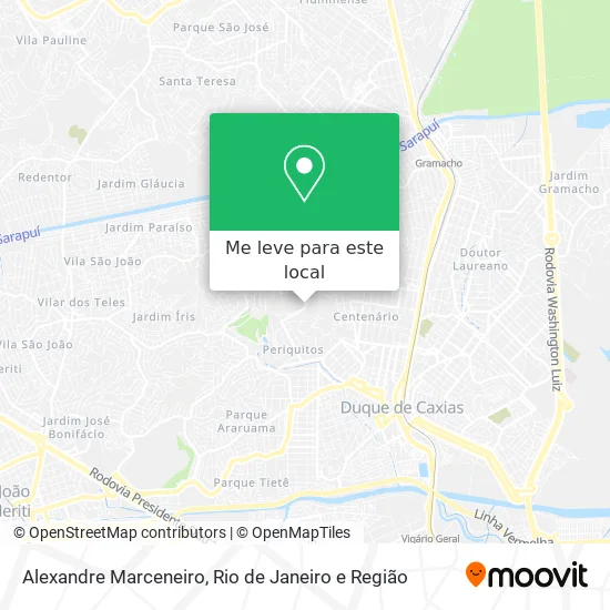 Alexandre Marceneiro mapa