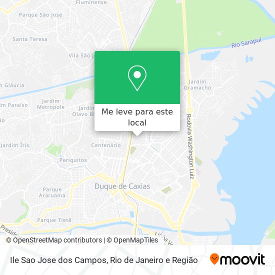 Ile Sao Jose dos Campos mapa
