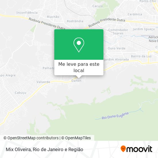 Mix Oliveira mapa