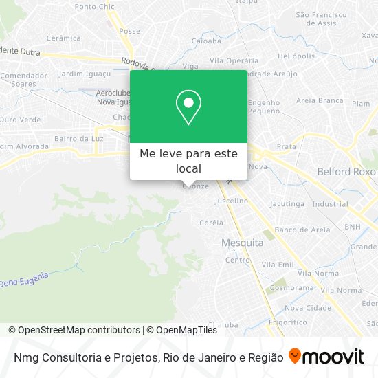 Nmg Consultoria e Projetos mapa