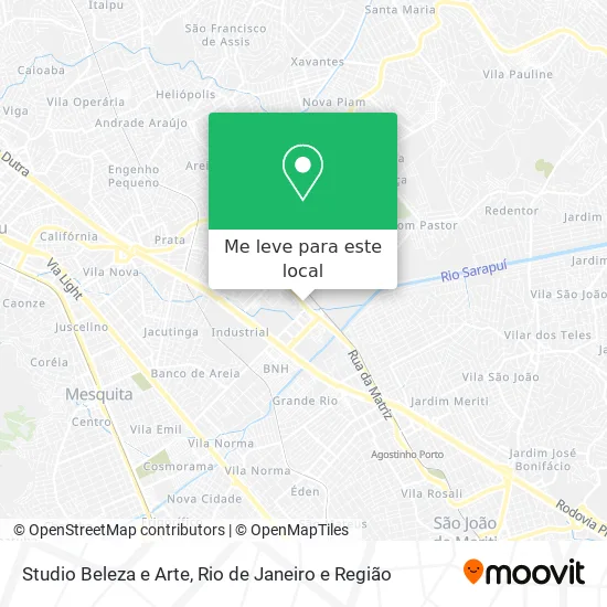 Studio Beleza e Arte mapa