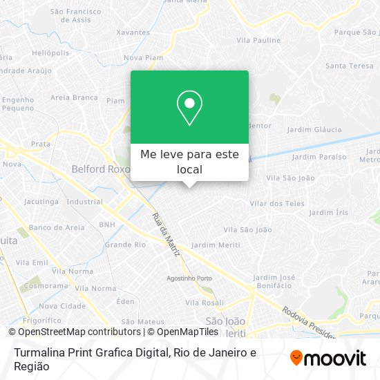 Turmalina Print Grafica Digital mapa