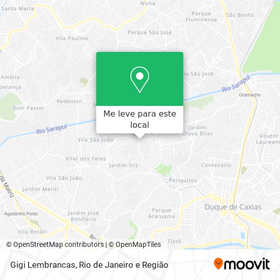 Gigi Lembrancas mapa