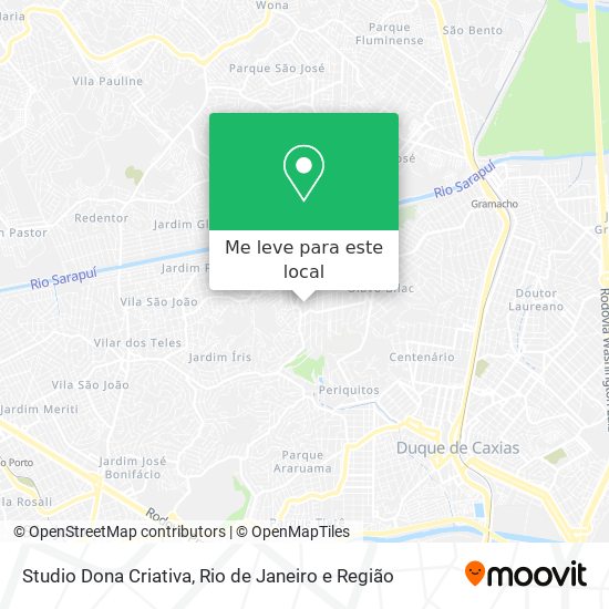 Studio Dona Criativa mapa
