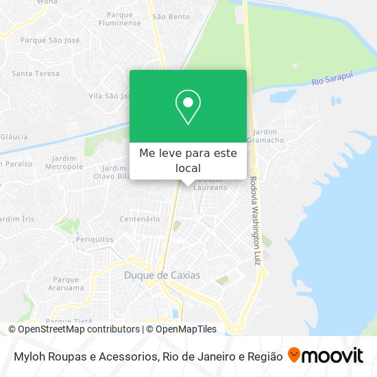 Myloh Roupas e Acessorios mapa