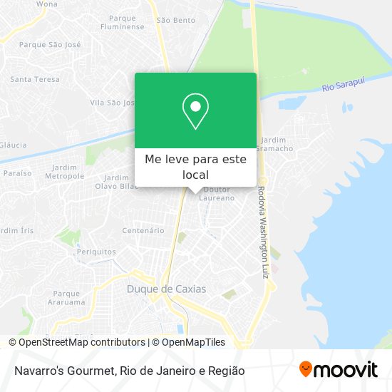 Navarro's Gourmet mapa