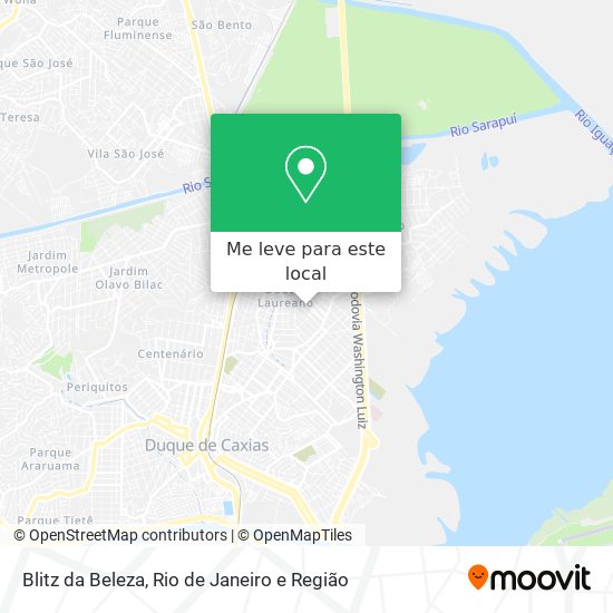 Blitz da Beleza mapa