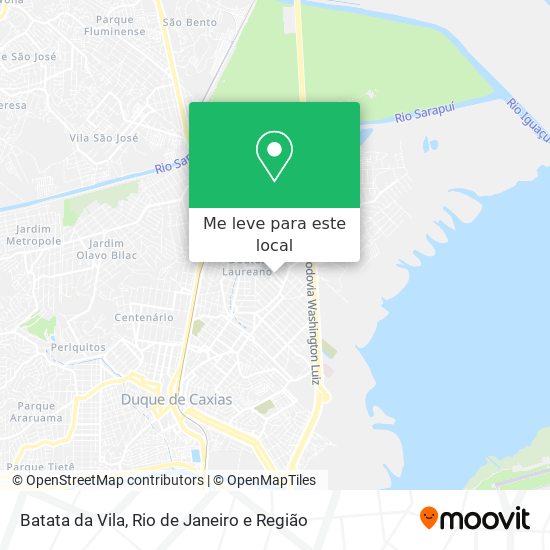 Batata da Vila mapa