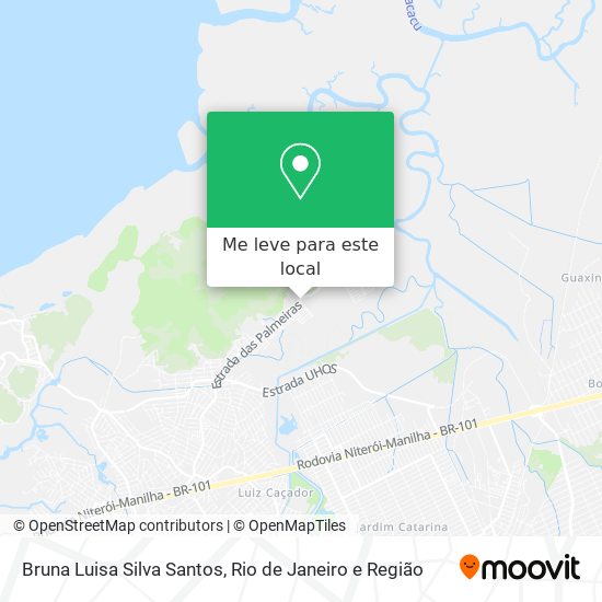 Bruna Luisa Silva Santos mapa