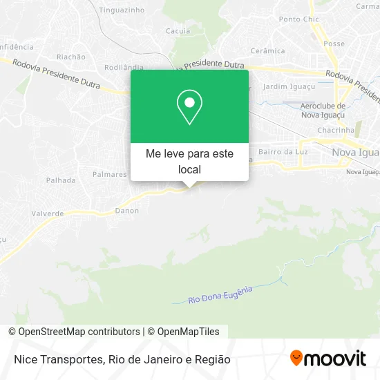 Nice Transportes mapa
