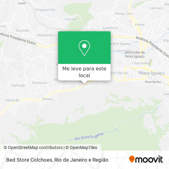 Bed Store Colchoes mapa