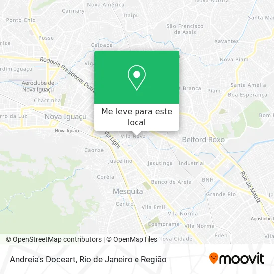 Andreia's Doceart mapa