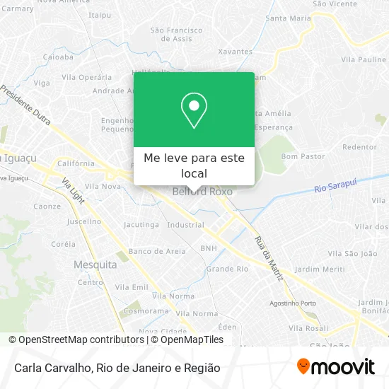 Carla Carvalho mapa