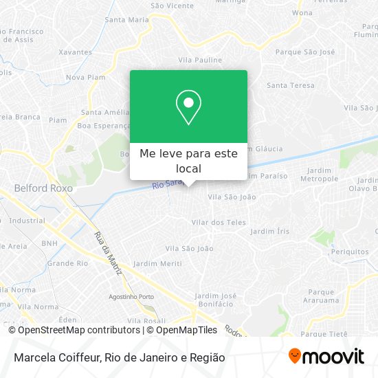Marcela Coiffeur mapa